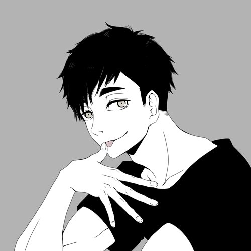 黒髪侑。
黒髪が好きなんです～? 