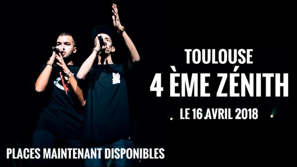 fnacspectacles's tweet photo. #bigfloetoli : Un 4ème Zenith de Toulouse le 16/04, ça vous dit ? Les dernières places sont disponibles !
📆 16 Avril 2018 à 20h
📍 Zenith, Toulouse
🎟 Vos pass par ici > https://t.co/QFeqmBJ1Ab https://t.co/9HxJczZDGj