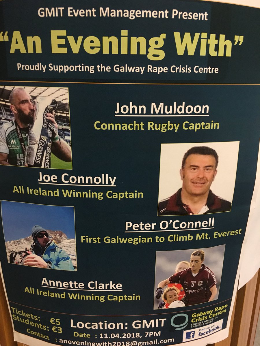 Mulliganj's tweet photo. Get along to @GMITOfficial for #GRCC next Wednesday Night from 7pm as I speak to #PeterOConnell #AnnetteClarke #JoeConnolly and... https://t.co/871qLd9rdA