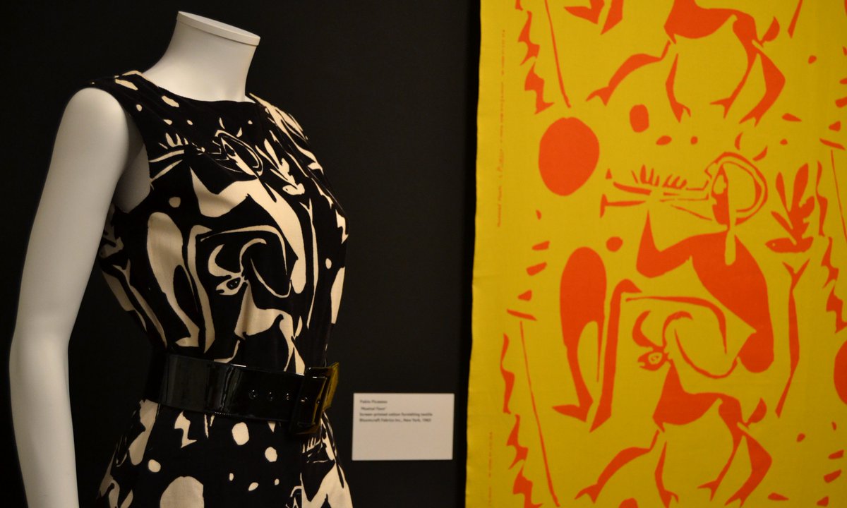 LeahBCardano's tweet photo. We've just had our busiest week yet at #ArtistTextiles! Don't miss your chance to see this stunning exhibition at #NewLanark before it closes on 29th April. Book online using code 'Picasso' for £3 off tickets >> https://t.co/eHJtSZdqnG #fashion #style #exhibition #scotspirit https://t.co/tD8KFNtmnn