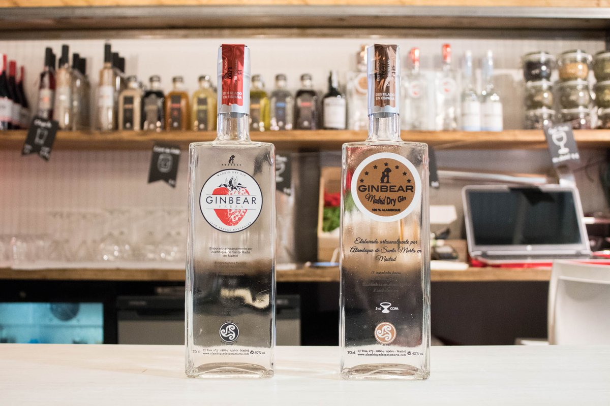 En <a href="/AlambiqueSMarta/">AlambiqueSantaMarta</a> elaboran destilados artesanos. Son un homenaje a #Madrid.