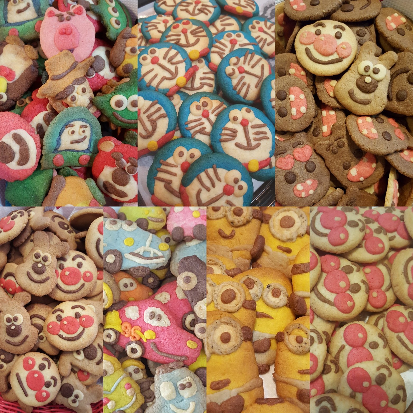 Mayu キャラクタークッキー 手作りスイーツ 手作りクッキー キャラクタークッキー