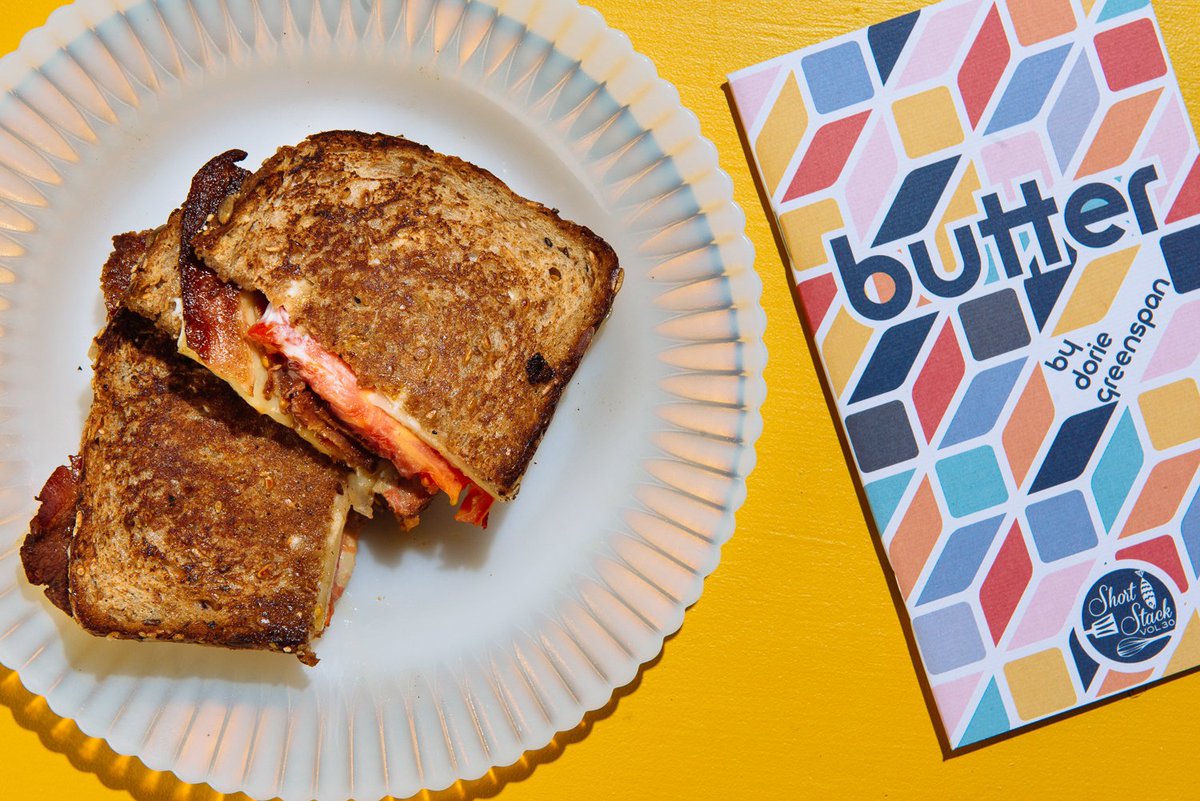 Everything about your day feels better when a bacon-and-tomato grilled cheese is in the picture. Especially when it's <a href="/doriegreenspan/">doriegreenspan</a>'s grilled cheese from our Butter cookbook. (📷: <a href="/viedfinder/">Lauren Vied Allen</a>)