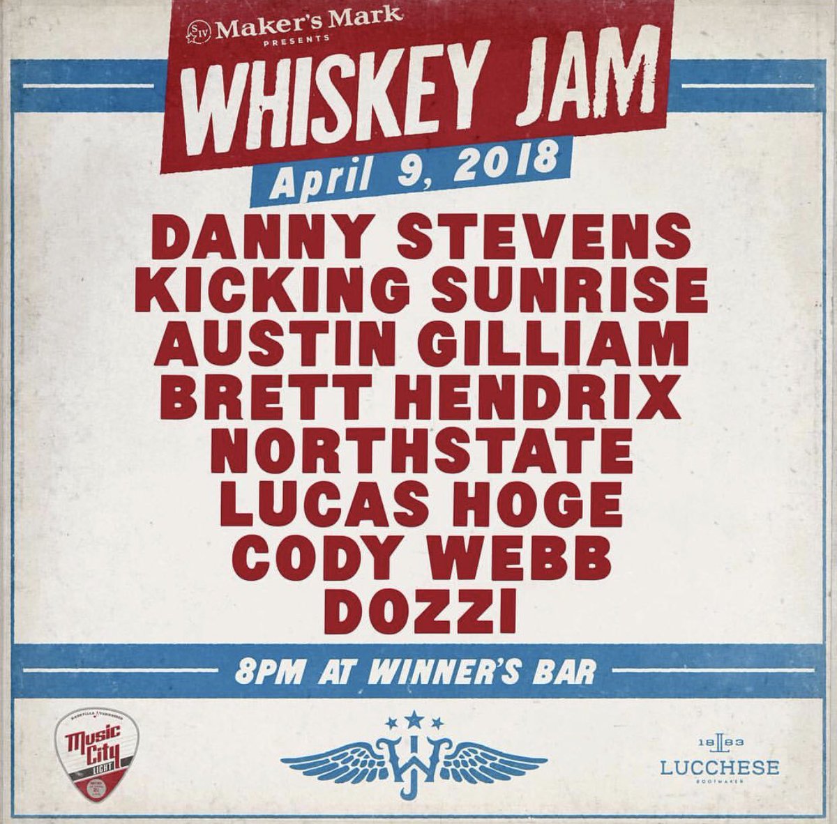 NorthstateBand's tweet photo. TONIGHT. @WhiskeyJam 🔥🤟🏼🔥 https://t.co/4pBZuxIviU