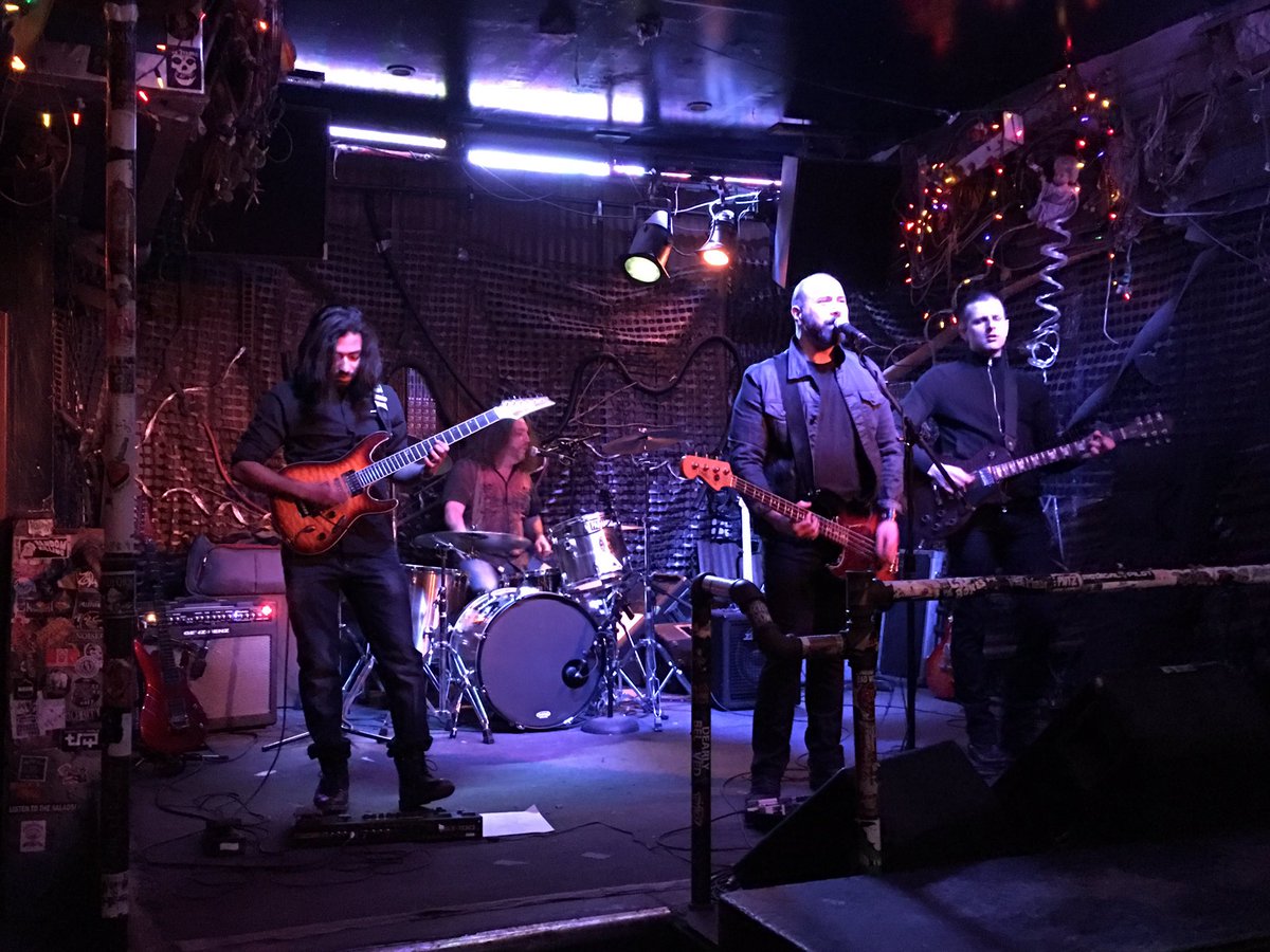 strawmanmusic's tweet photo. It's almost Thursday! Catch us at the @hideouttoronto as part of @MusicCityN soundtrack of the city festival #SOTC18 there's a great lineup too @oldmajorband @OC_Villains #diamondweapon #livemusic #toronto #the6ix #collegestreet https://t.co/KzKABfN7DD