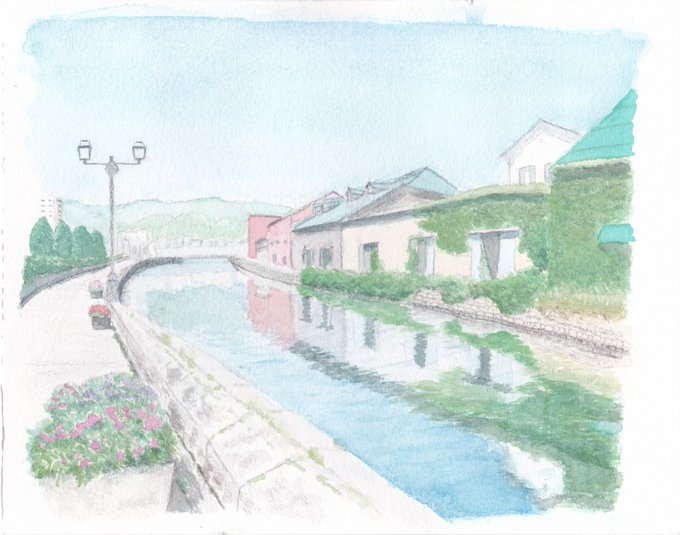 風景画好きな人と繋がりたいのtwitterイラスト検索結果 古い順