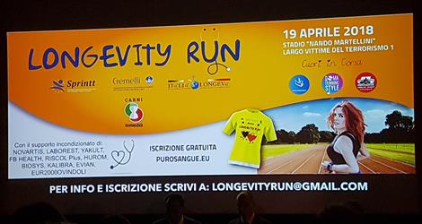 Di corsa verso la prevenzione: il 19 aprile la "#LongevityRun" #salute (Abbonati) agenzia.redattoresociale.it/Notiziario/Art…