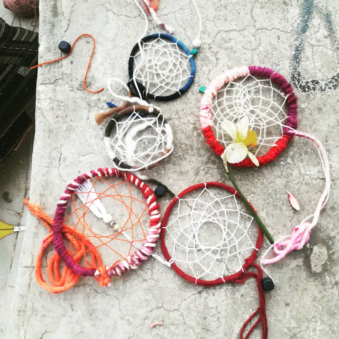 OCC_Project's tweet photo. The #DreamsCatcher #workshop is one of the activities that we did last #week in #OCC #Polykastro for the #special #program in occasion of the #Easter #holidays 😊 https://t.co/GeqtA6sCrx