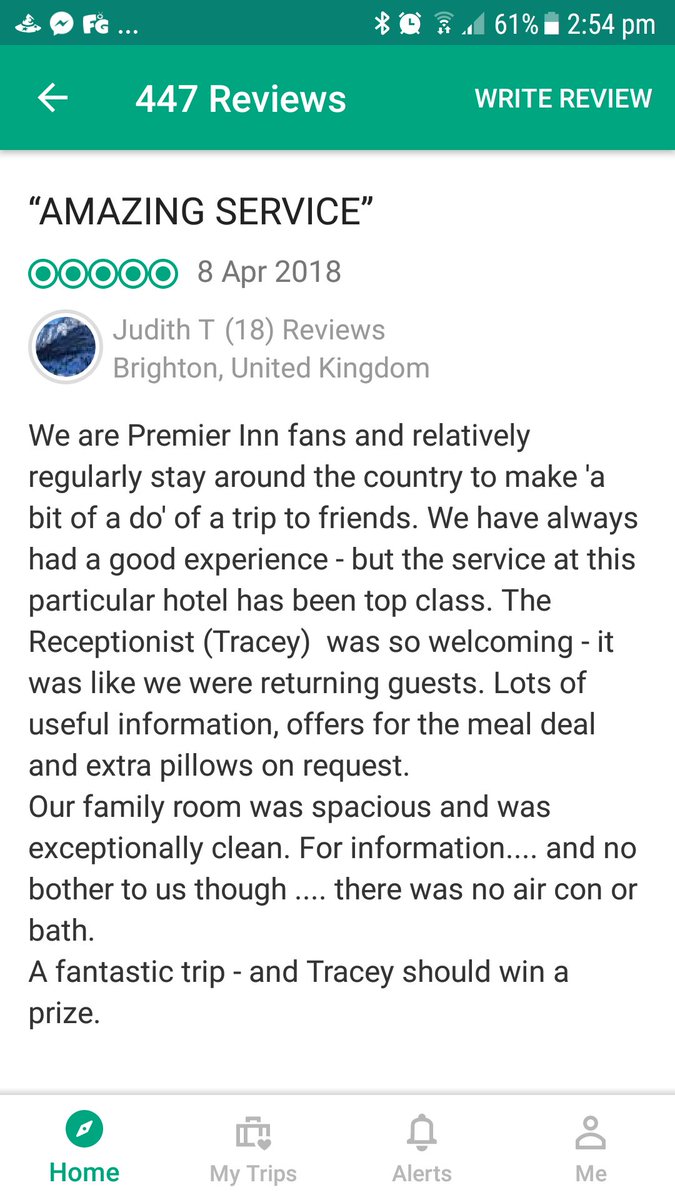 This review certainly put a spring in my step, happy guests = happy me! <a href="/HallingTracy/">Tracy Halling</a> <a href="/teamcotswold1/">Cotswoldteam PI</a> <a href="/katesharpe69/">Kate Sharpe</a>