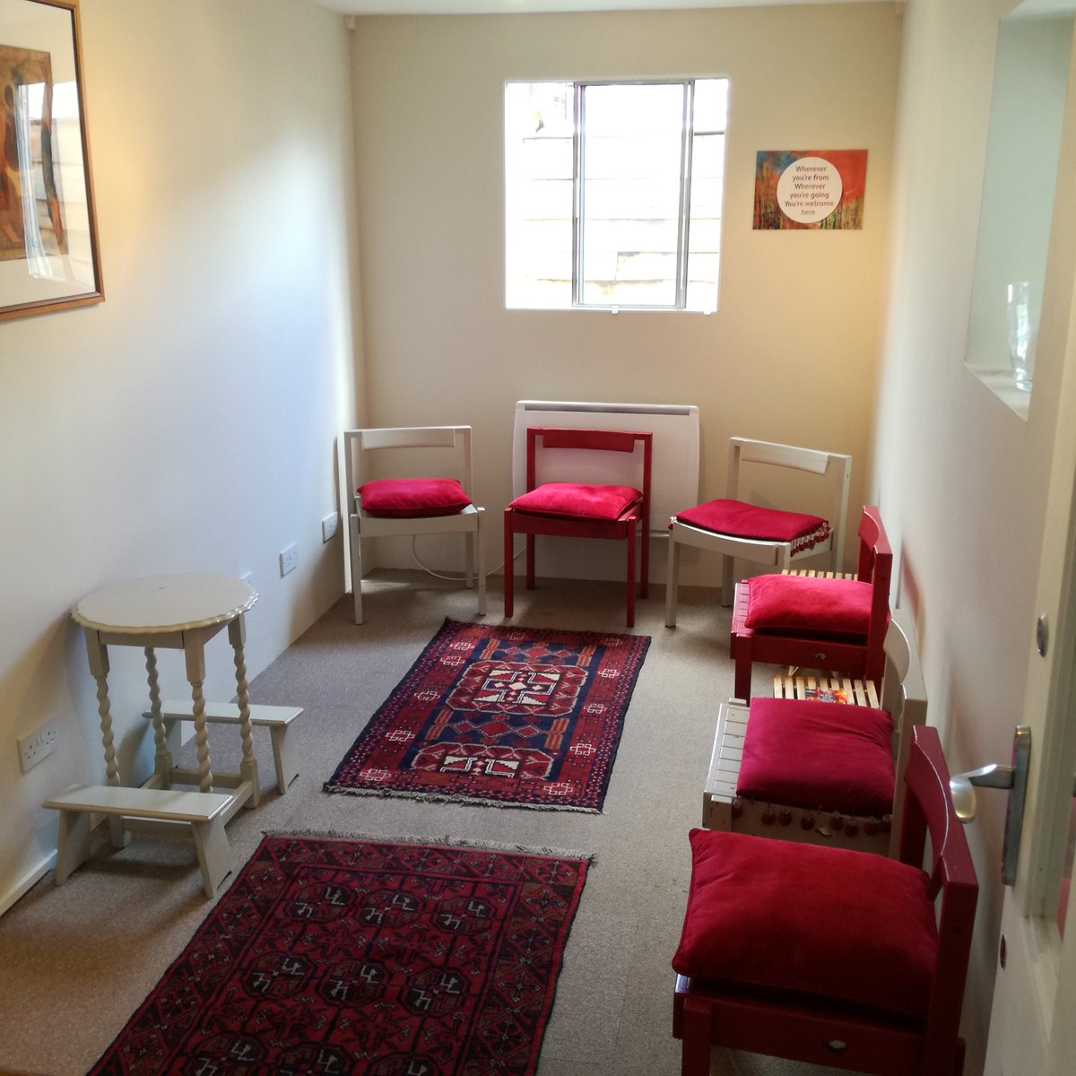 Yes, our Precinct is busy. Yes, there's always a #friend to talk to. But, there is also space to be still and #calm - precinct.rfsk.org/home/reflect/