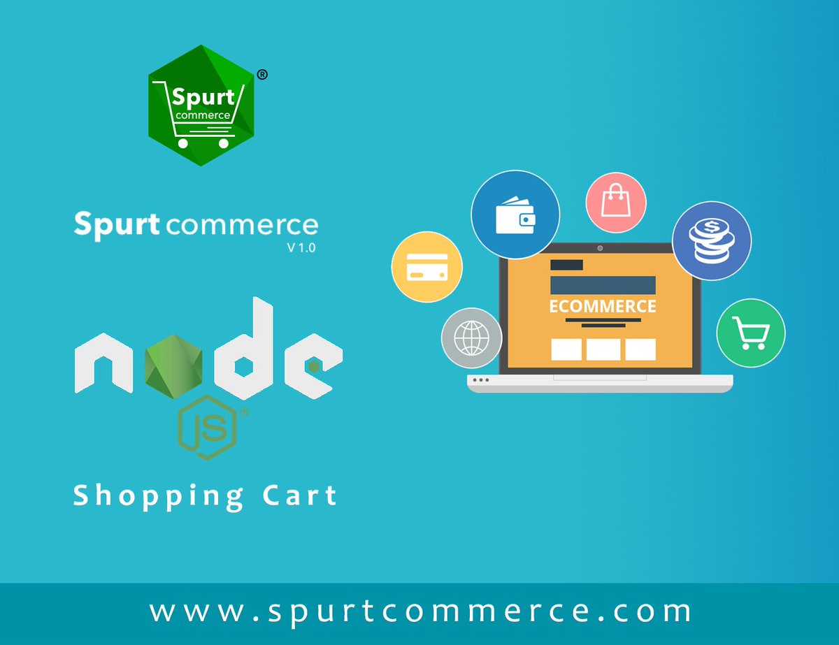 Spurtcommerce's tweet image. The most modern way of building an #eCommerce_website comes through the latest technology #Node_JS. Spurt Commerce, a Node JS based #eCommerce_open_source solution can make you get on par with the latest standards set for #eCommerce_website_development. @ goo.gl/9zT9ay
