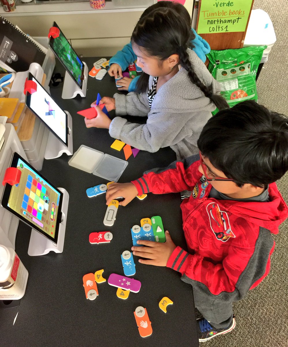 MsFdz11's tweet photo. Good morning, OSMO!!! Our favorite station! #OSMOambassador @OsmoCoding @PlayOsmo #nhekinderrocks #osmofun #OsmoCoding https://t.co/6yGrvEAzbj