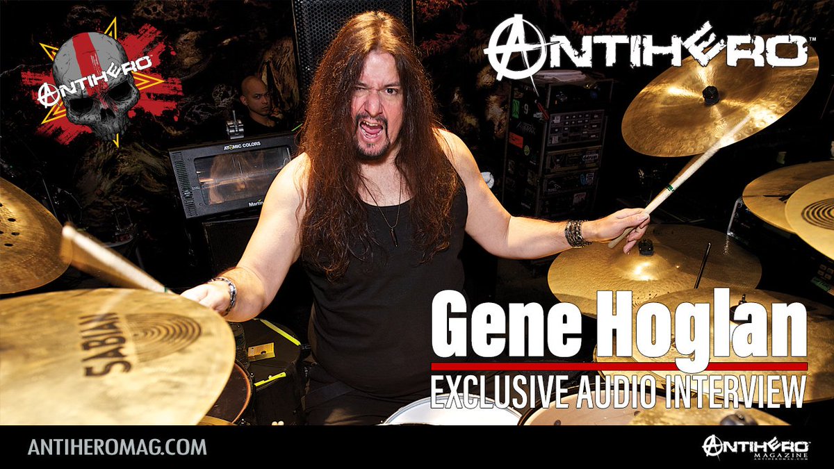 AntiHeroMag's tweet photo. Antihero Magazine‘s Matt Mills sits down with the “Atomic Clock” Gene Hoglan. In this full-length podcast special, the legendary metal drummer talks all about his work with Testament, Death, Strapping Young Lad, Dethklok and more...
@GeneHoglan 

https://t.co/Ka6bDTyeUV https://t.co/JBpaU6WVVu