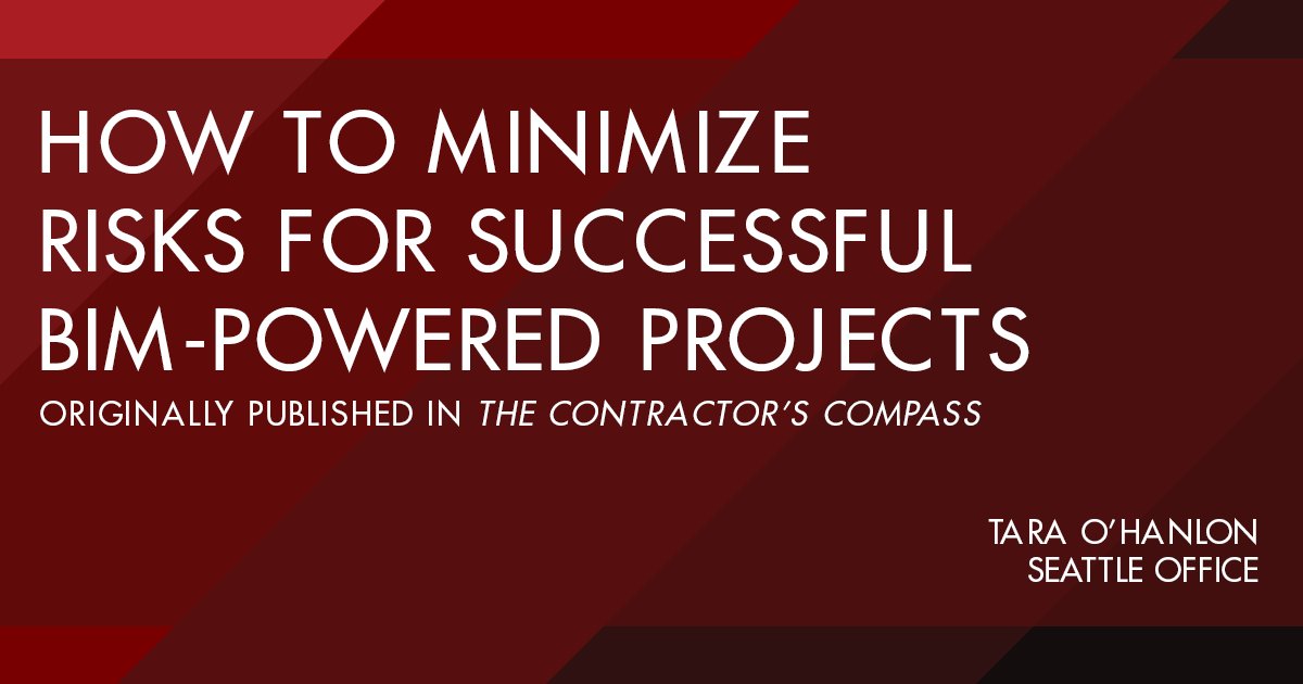MillerNashLLP's tweet photo. Tara O’Hanlon has been published in The Contractor’s Compass, the official educational journal of the American Subcontractors Association. Read the article, "How to Minimize Risks for Successful BIM-Powered Projects," here: https://t.co/fDoFZuz9Hq. #constructionlaw @ASAupdate https://t.co/BqfOxC7WCH