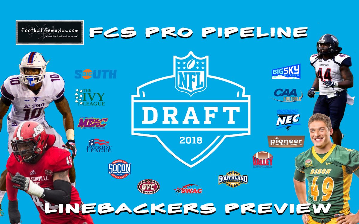 OptaAnalystFCS's tweet photo. .@FBallGameplan breaks down #FCS LB prospects for #NFLDraft2018. https://t.co/y9ucYljwac https://t.co/2Tpbhl6rHJ