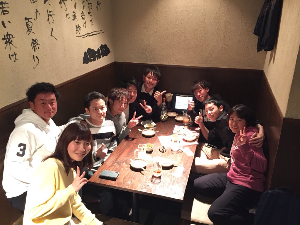 今日の勧誘は新入生が3人も遊びに来てくれました☺🙌

ナンテでは一次会だけでなく、二次会もやってるので、いつでも気軽に遊びに来てくださいね(〃▽〃)