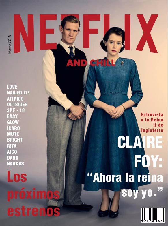 Lydiardrgz's tweet photo. Tío que @NetflixES ha sacado una revista, creo que es lo único que me leería hoy día #millenialestofthemillenial https://t.co/lfYvy2p1xC