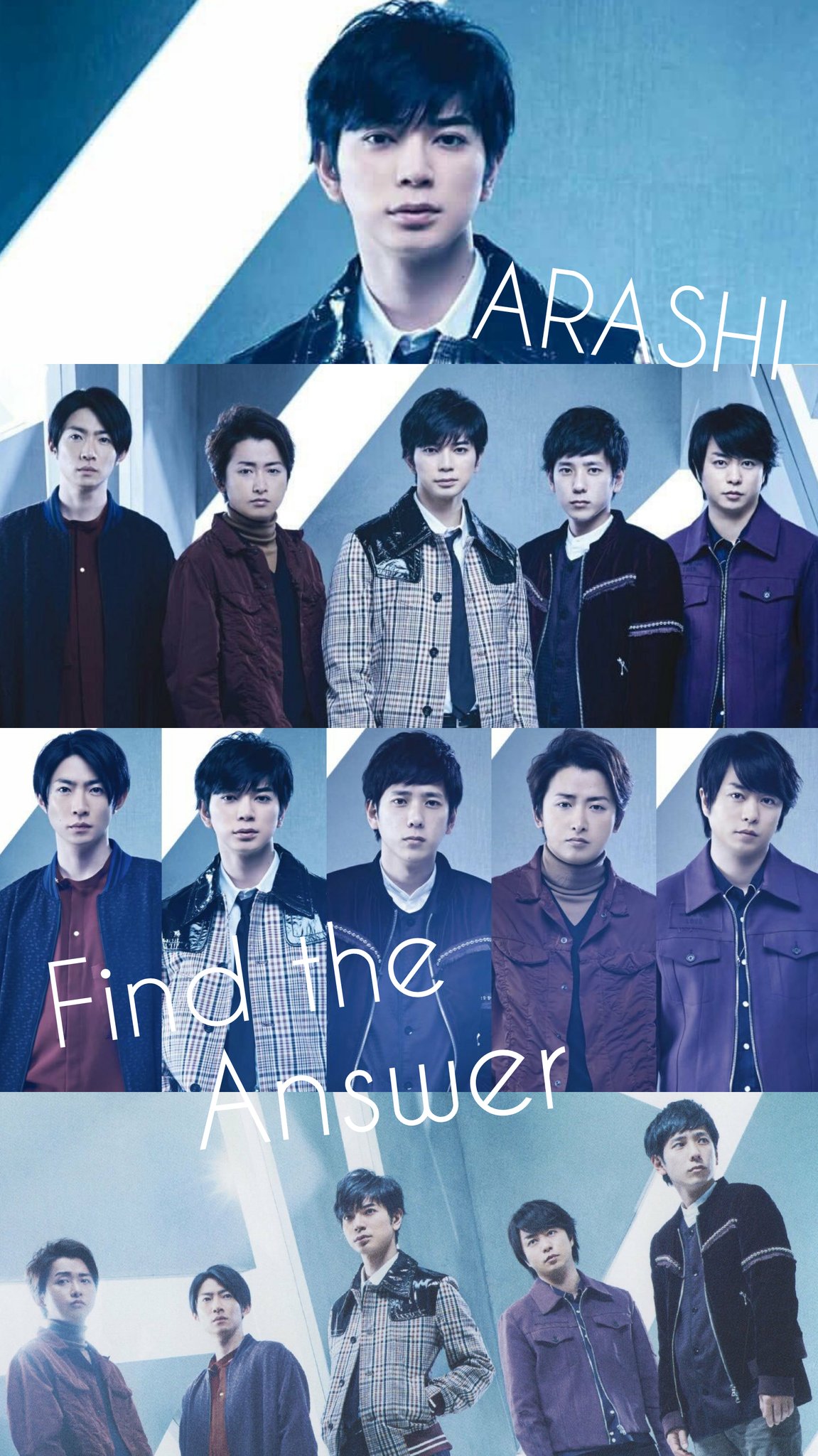 Collage Auf Twitter 嵐 嵐加工 Findtheanswer Find The Answer 大野智 櫻井翔 相葉雅紀 二宮和也 松本潤 待ち受け 保存する時いいねまたはrt Collage Auf Twitter 嵐 嵐加工 Findtheanswer Find The Answer 大野智 櫻井翔 相葉雅紀 二宮和也 松本潤 待ち受け 保存する時いいねまたはrt
