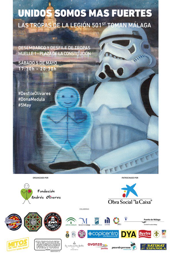 AdvierteImagen's tweet photo. Orgullosos de estar presentes, gracias a Armour Factory Props colaborando con Fundación Andrés Olivares. Hoy ha sido el  acto de presentaciónen la oficina Store Larios de CaixaBank y mostrar el casco que se sorteará durante el evento, el día 5 de mayo. 
#larios #malaga https://t.co/qHeezaJwoe
