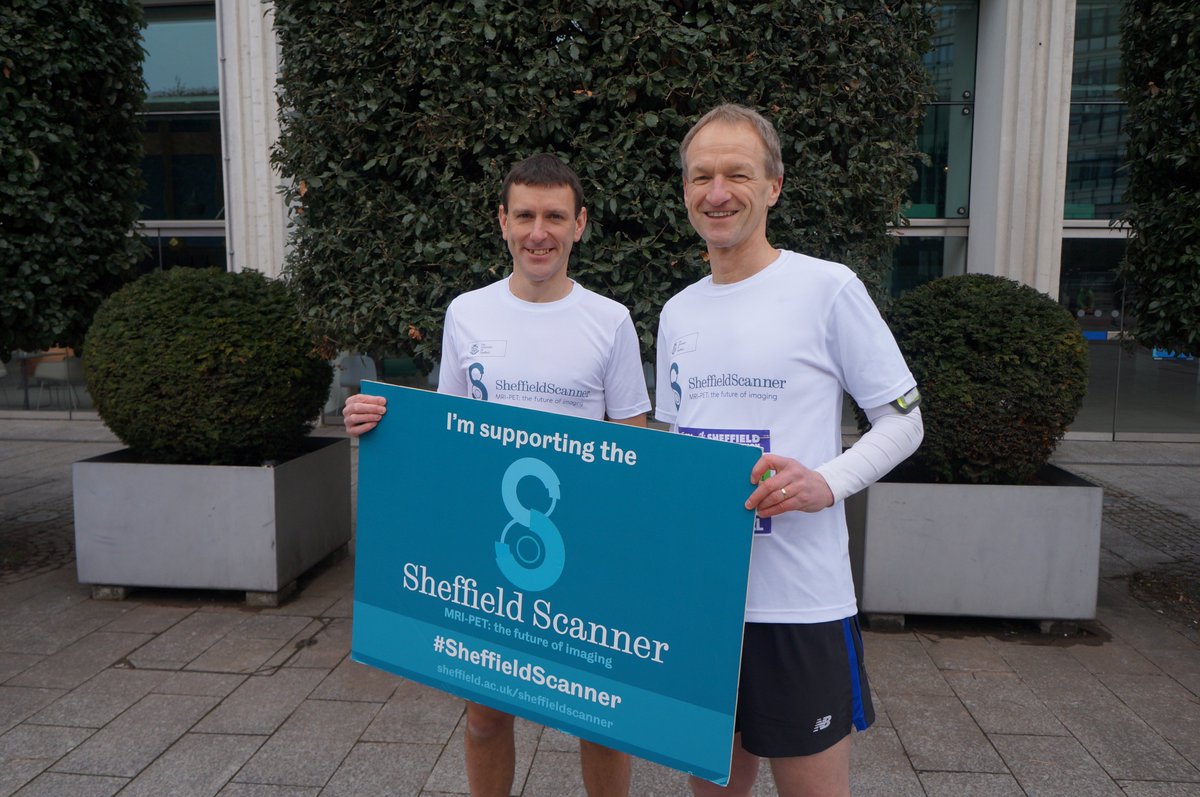 SheffieldScan's tweet photo. Yesterday our fantastic team of runners raised over £11,000 for @SheffieldScan taking part in the #SheffieldHalf Marathon @runforall! Read all about it and see more pics via https://t.co/mB53D9QcwW #SheffieldScannerHalf https://t.co/XqGKOp4pMN