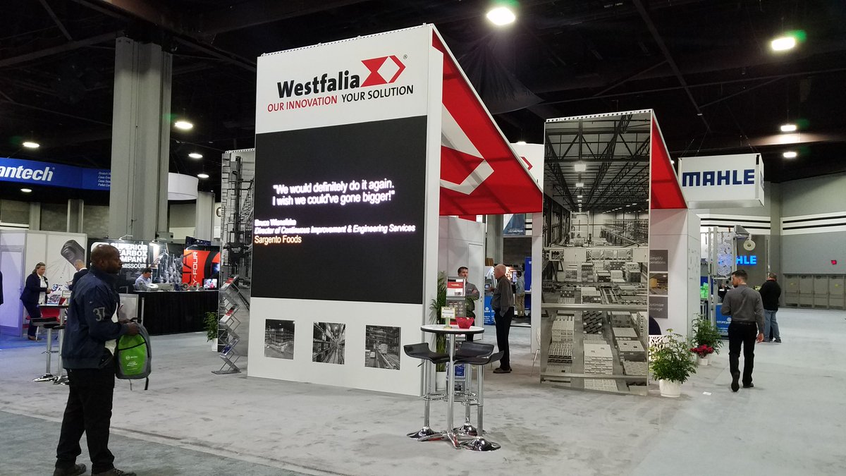 WestfaliaUSA's tweet image. It&apos;s here! #Modex2018 has begun. Stop by booth B947 and say hi! We&apos;re #automatedAF