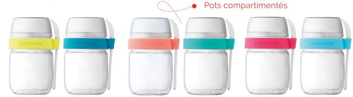 Jouez la carte du nomadisme avec nos nouveaux pots compartimentés pour yaourts à emporter avosassiettes.fr/lagrange-prese… 
avosassiettes.fr/lagrange-prese… Pour quelle couleur allez-vous craquer ? #yaourtière #faitmaison