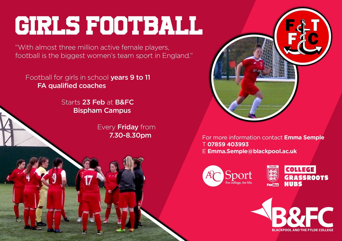 B_FCActive's tweet image. After a great first few months on the Development Centre, we are now opening the sessions up to the current Year 8s. 

We will be visiting all the local schools in the next week, so keep your eye out for us! Come along this Friday and join in!

#ECFA #GrassrootsFootballHub