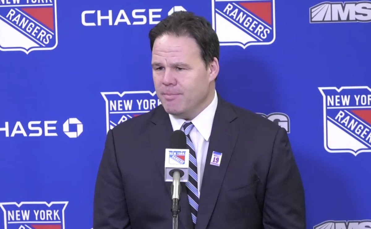 New York Rangers on Twitter "NYR General Manager Jeff Gorton will