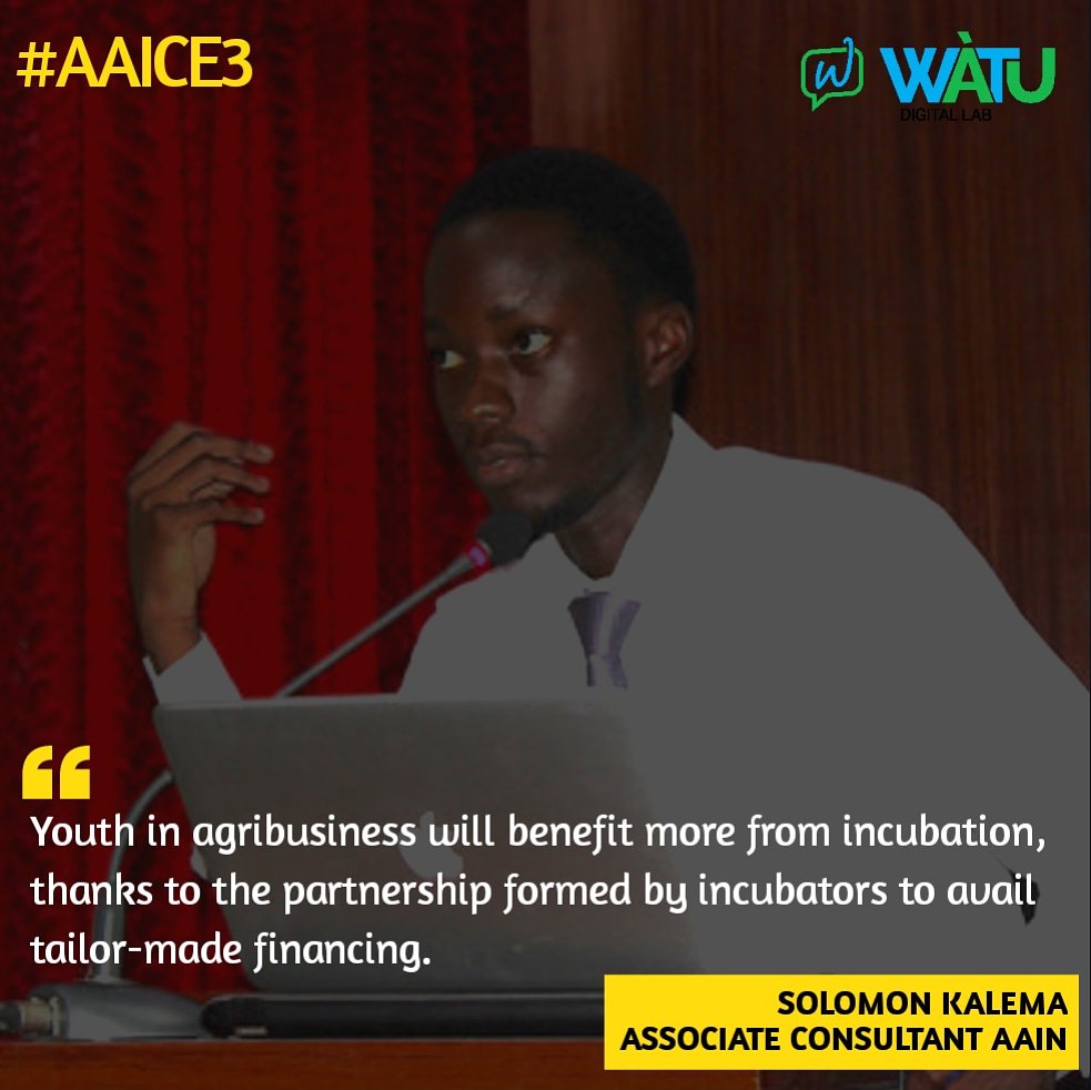 watulab's tweet photo. Incubation in #agriculture is the key for the youths to succeed in their agripreneurship.
Visit 👉🏽 https://t.co/62CmVrhvMs | #AAICE3 | #YouthInAg | #sunumbay🌱 https://t.co/0Ob0Oq8Dkh