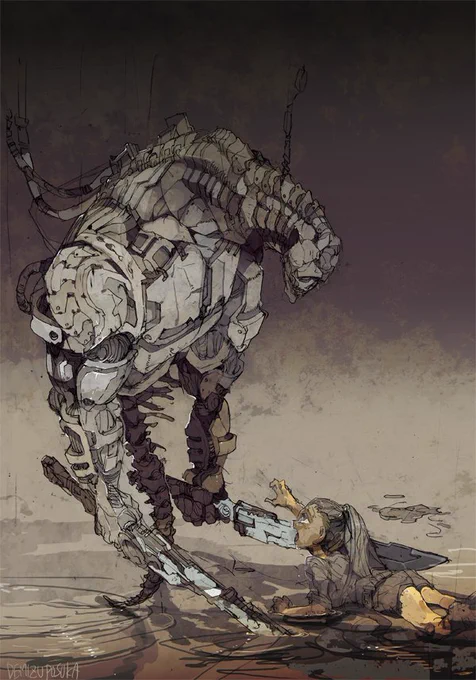 絵「後悔」 