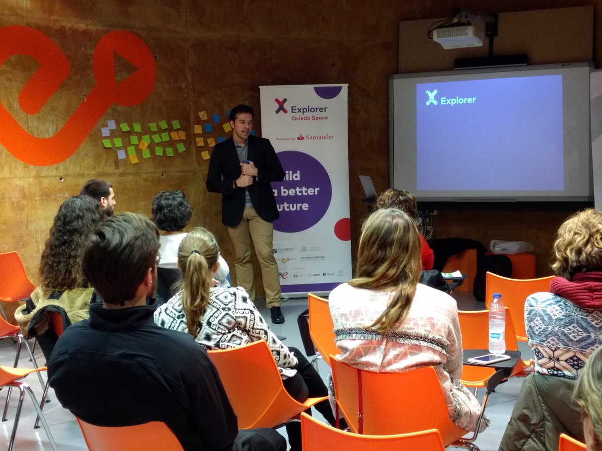 OviedoEmprende's tweet photo. Una interesante sesión esta tarde: #ExplorerOviedo: "Negociación y resolución de conflictos" con Pablo Campos en @taluderia @ExplorerOviedo @ExplorerByX  @emprendecise @bancosantander. Presenta @danielgalonso cc @aytoviedo @uniovi_info https://t.co/gUxKTNv339