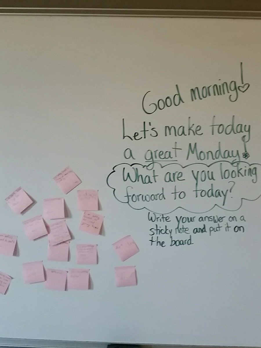 vanessathorne's tweet photo. Making Mondays awesome! @BethEngelhart @Lockmiller_C https://t.co/N5rfejerw4