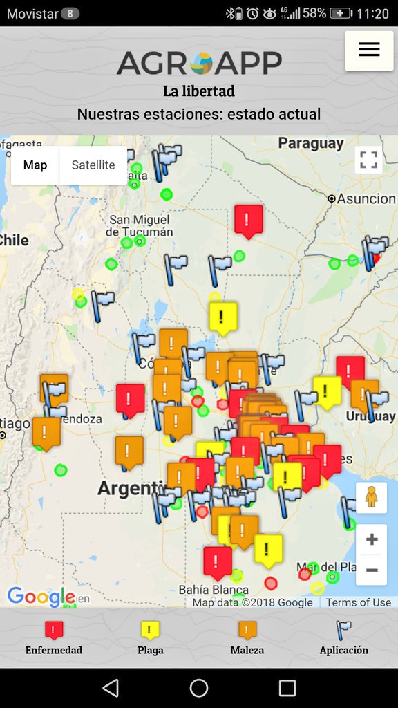 AgroApp_ARG's tweet photo. Aquí podés ver el ejemplo de nuestro programa #MunicipiosSostenibles https://t.co/ak9Tadn27V para tener información sobre las condiciones del #clima para aplicar fitosanitarios con #BPA y lograr una #LicenciaSocial #AplicaconInteligencia #InteligenciaColectiva #ClimadePrecision https://t.co/LcplJejG3H