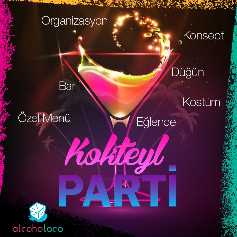 alcoholoco's tweet photo. Bir etkinlik için tek ihtiyacınız olan her zaman ve sadece Alcoholoco! https://t.co/DOw2rR2IPb 😀🤩🍹🍸🎉 #alcoholoco #kokteyl #düğün #nişan #doğumgünü #organizasyon #eğlence #konsept #parti #cocktail #drink #wedding #engagement #birthday #organization #fun #party https://t.co/rVjSKiQnqC