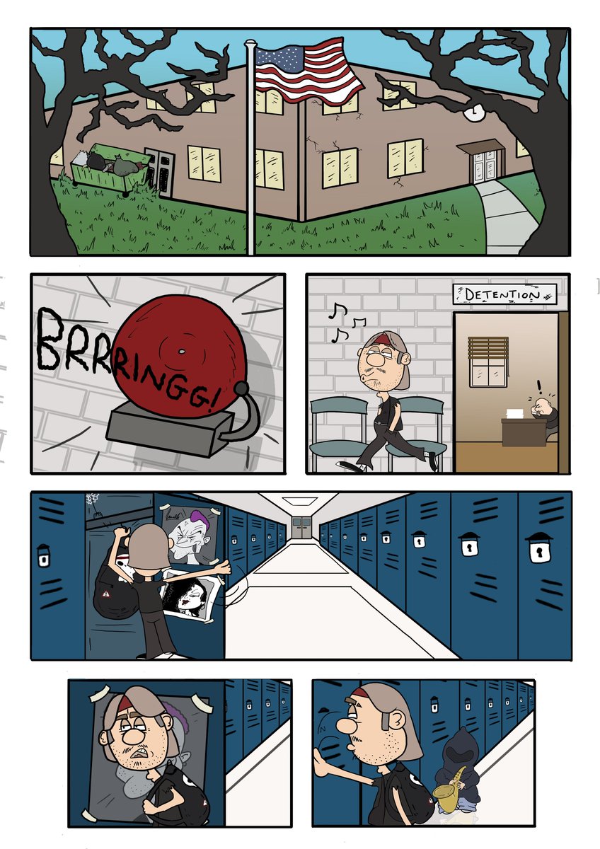 artisticalex2's tweet photo. @OccultatumComix  Comic starting to take shape now, working between drawing and scripting. Adding speech bubbles at the very end. https://t.co/ruek6sOssC
