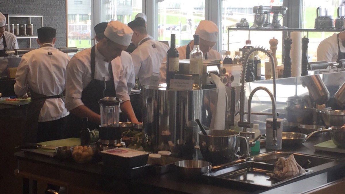 M&amp;P. #futuretalents  met Beurre blanc en demi glace als basis sauzen.  <a href="/HenriBV/">Henri - Fam v Olphen</a> Succes dames en heren