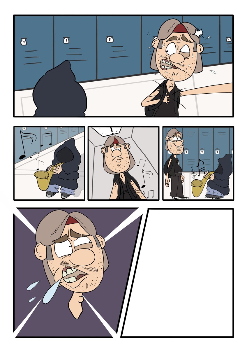 artisticalex2's tweet photo. @OccultatumComix  Comic starting to take shape now, working between drawing and scripting. Adding speech bubbles at the very end. https://t.co/ruek6sOssC