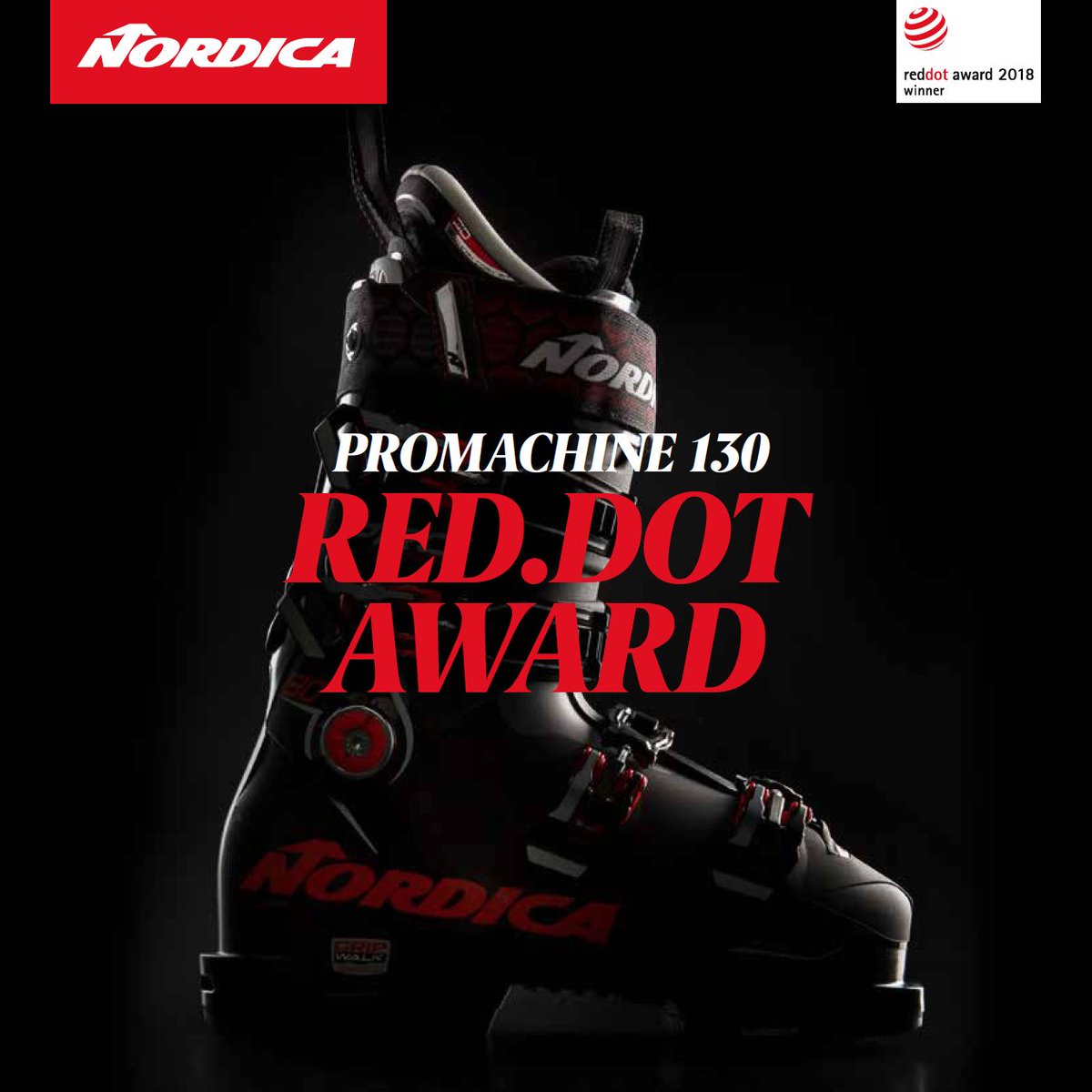 Nordicaskiing's tweet photo. The Red Dot Design Award is one of the most sought-after quality marks for good design. We are honored to be named the winner of the Product Design category. #Promachine Red Dot Award: Product Design https://t.co/6MGTODip6y