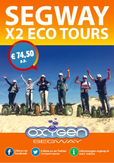 Wat een fantastisch weer afgelopen weekend voor de segway X2 Ecotour door de Schoorlse duinen. Wanneer kom jij rijden? #vriendenuitje #bedrijfsuitje