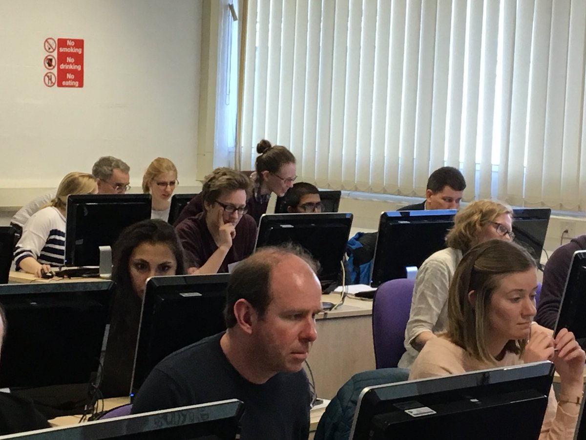 IUCr_CPD's tweet image. From an intro to #PowderDiffraction to demystifying non-linear least squares in a morning, then working hard on computer exercises in the afternoon at #PDRR_Durham 2018.
@durham_uni @DurhamChemistry