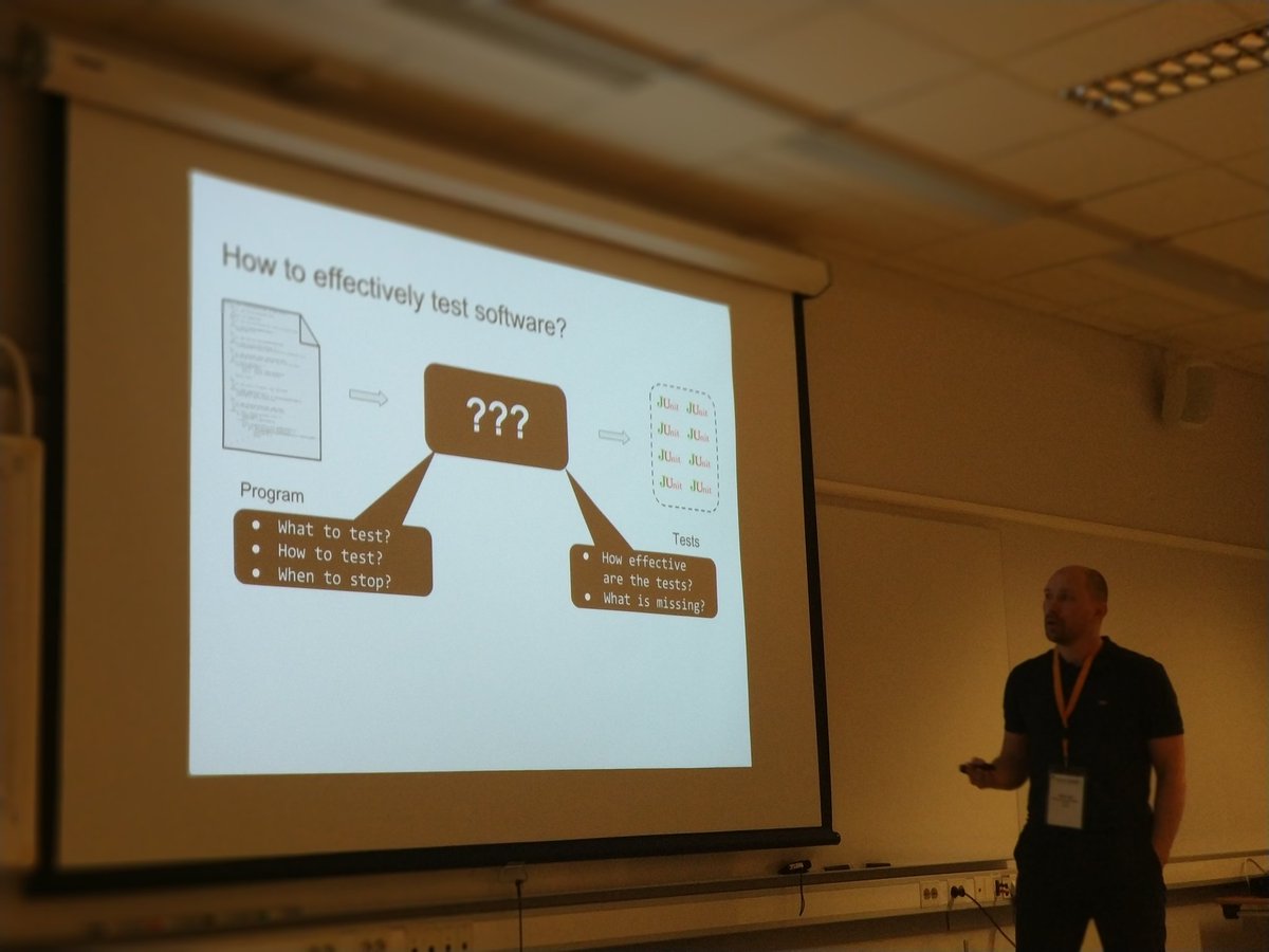 jmrs84's tweet photo. To close #mutation2018, René Just asking (and answering, I'd hope!) a million dollar question. #ICST18 https://t.co/Vygg9YnQex