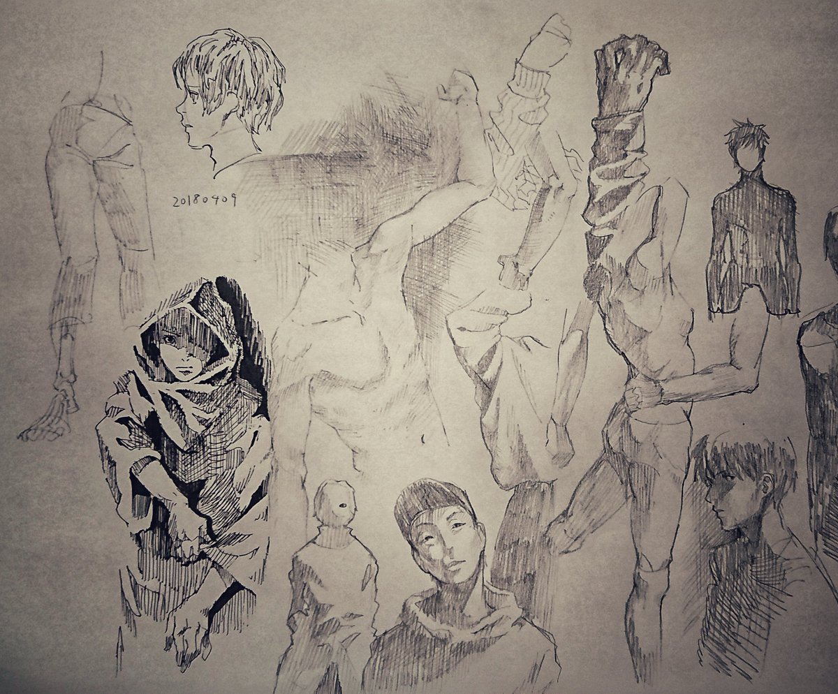 模写と習作とらくがき 
