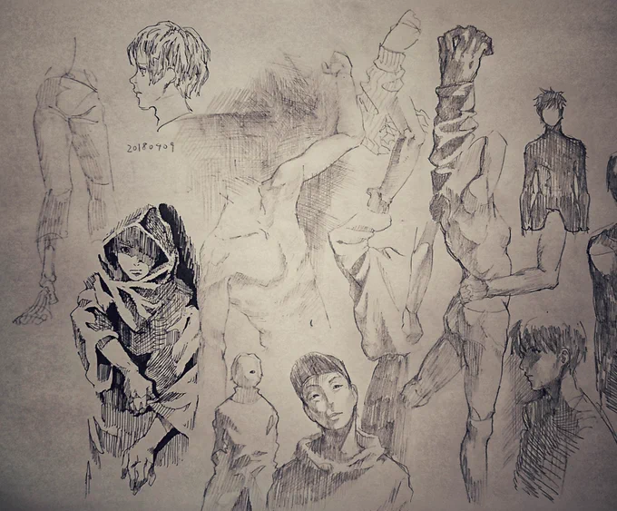 模写と習作とらくがき 