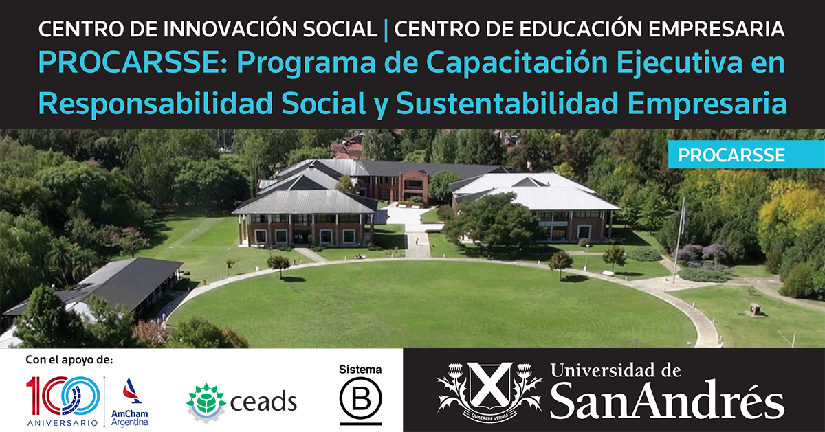 AmChamArgentina's tweet photo. #AmChamDifunde
Los invitamos a participar de la XI edición del #PROCARSSE: Programa de Capacitación Ejecutiva en #RSE y #Sustentabilidad Empresaria del Centro de Innovación Social y el Centro de Educación Empresaria de la @UdeSA
+ Info e inscripción → https://t.co/D1TZVPRkmg https://t.co/7yG80KKVz0