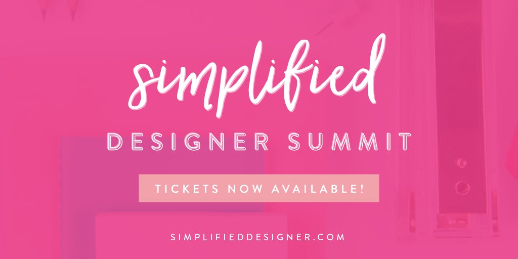 Stop trying to do #allthethings in your design business. Get your free ticket for the Simplified Designer Summit! We kick off on April 23! buff.ly/2uzCgLU