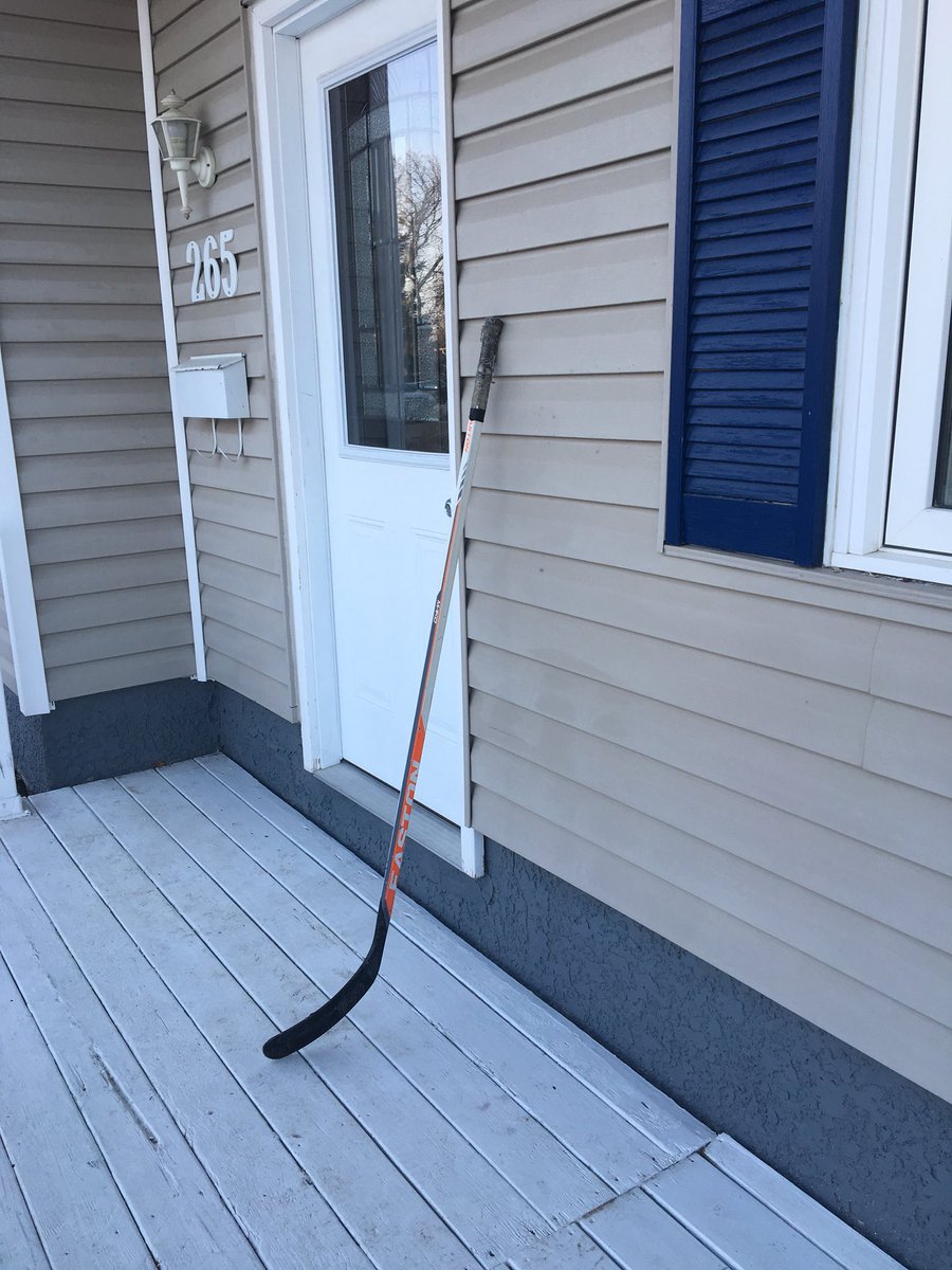 Leave a stick out for the boys #prayersforhumboldt