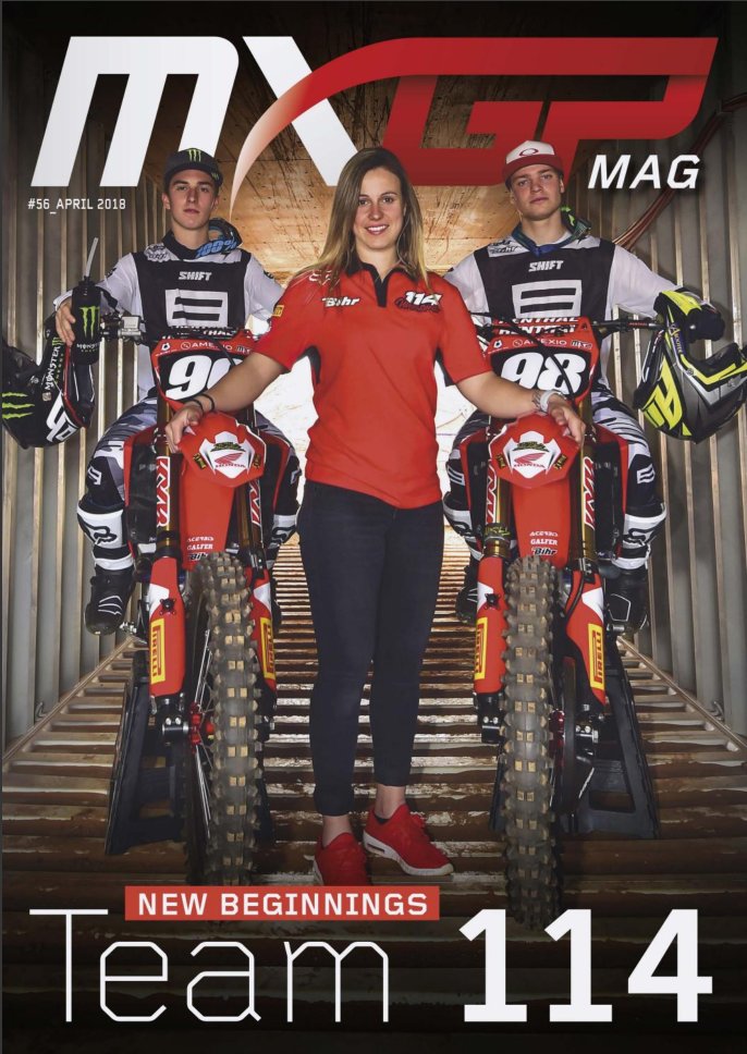 Le team #Honda #114Motorsports, dirigé par Livia Lancelot et partenaire de La Bécanerie, est à la une du dernier numéro de MXGP Mag ! 😎👍

RDV page 34 (en anglais) ➡ issuu.com/mxgpmag/docs/m…

#MX #MXGP #MX2 #Motocross