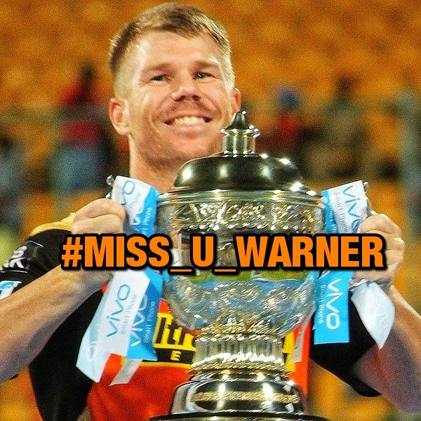 Singam_Krish's tweet photo. #NewProfilePic 
#Miss_U_Warner 😭😭
@davidwarner31 

#SRHvRR #OrangeArmy #OrangeVoice #TheEagleIsBack 🦅 @SunRisers https://t.co/QbaiMqSjnz
