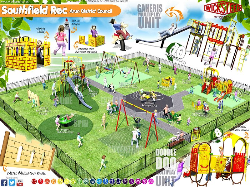 ArunDistrict's tweet image. Arun District Council, in partnership with Littlehampton Town Council, is preparing to refurbish the play area at Southfields Recreation Ground. arun.gov.uk/news-archive/p…