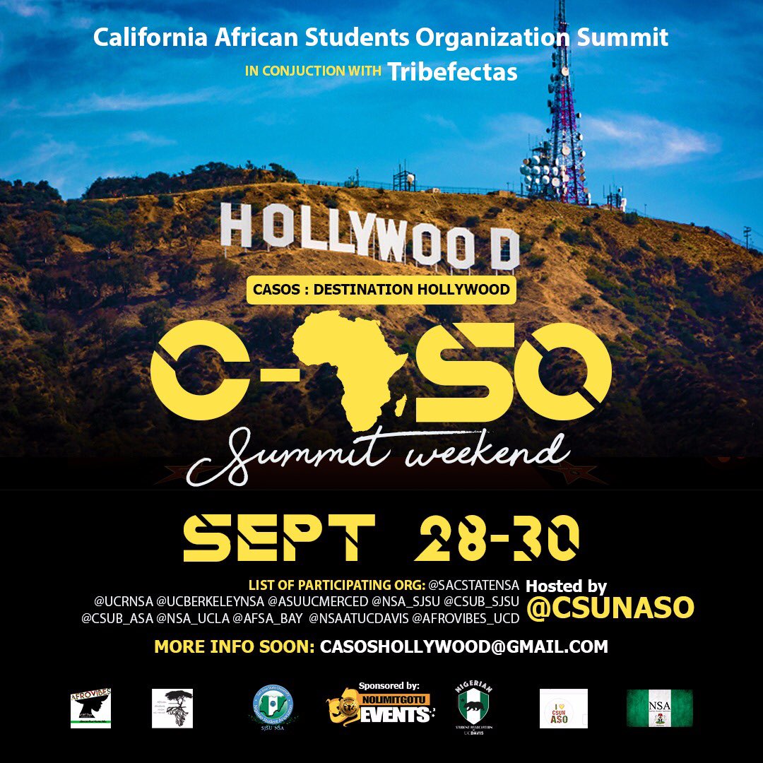 Nolimitgotu's tweet photo. #destinationhollywood 
California African Students Organizations Summit weekend https://t.co/puajylrFqS